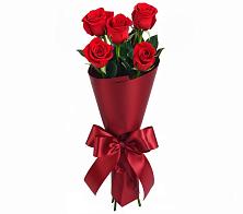 Букет 5 Красных роз Эдлесс Лав в Надыме
