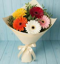 Букет цветов из:  Герберы в Надыме
