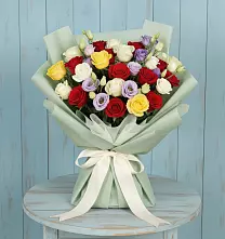 Букет цветов из:  Розы в Надыме