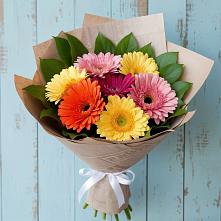 Букет цветов из:  Герберы #REPLACE_PRED# Надыме