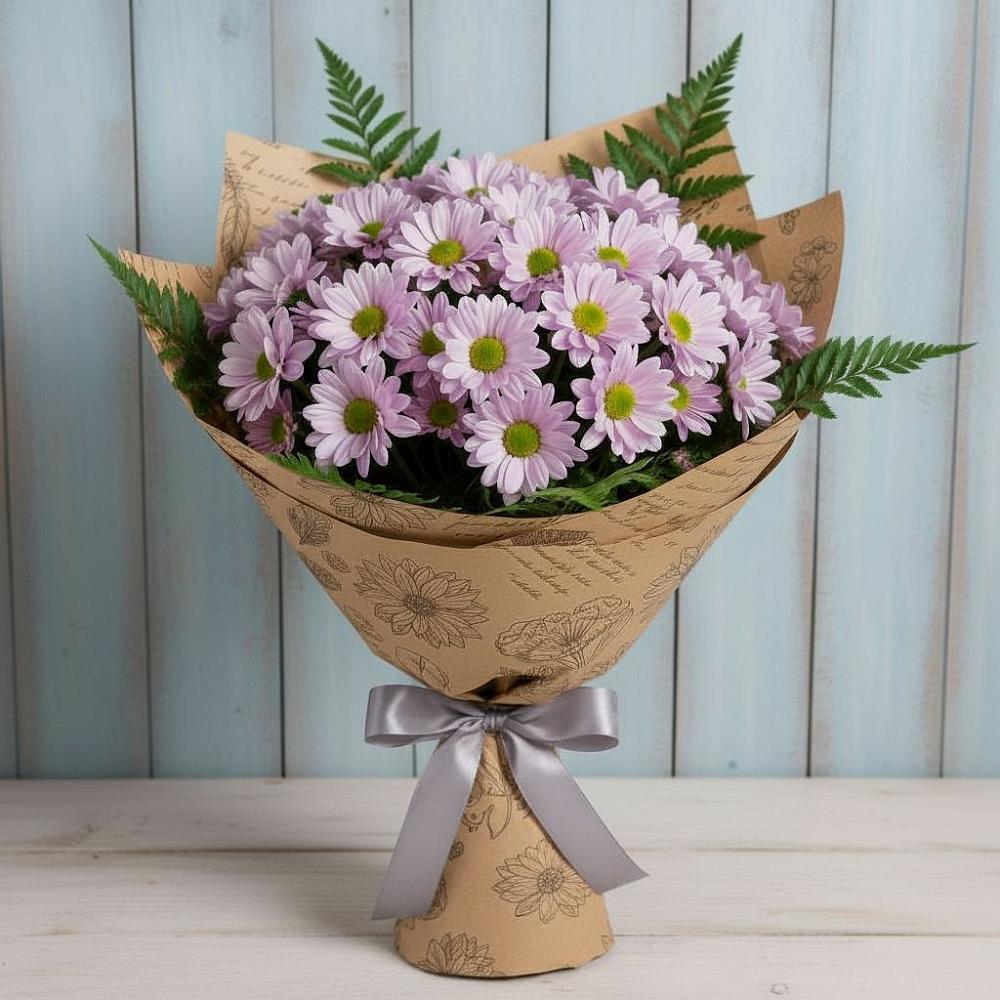 Букет цветов из: Хризантемы в Надыме