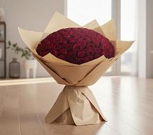 Букет 101 Красная роза в Надыме