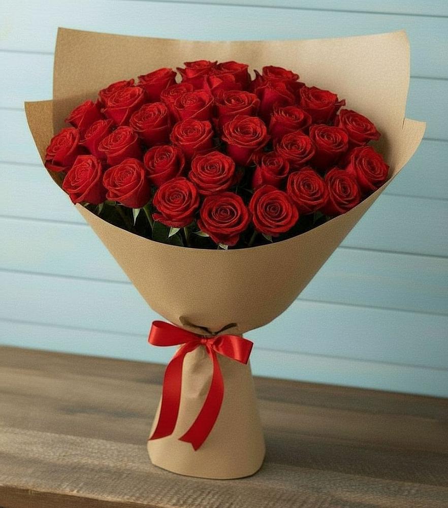 Букет Красные розы Милано в Надыме