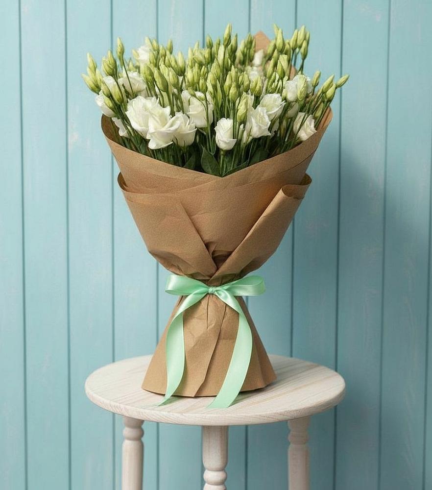 Букет цветов из: Лизиантусы в Надыме