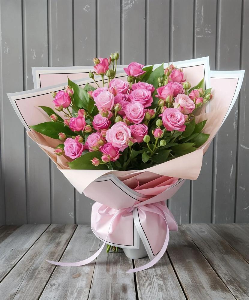 Букет Розовый кустик в Надыме
