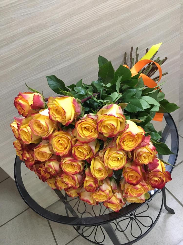 Букет Желтые розы в Надыме