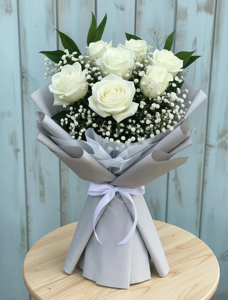 Букет цветов из: Розы в Надыме