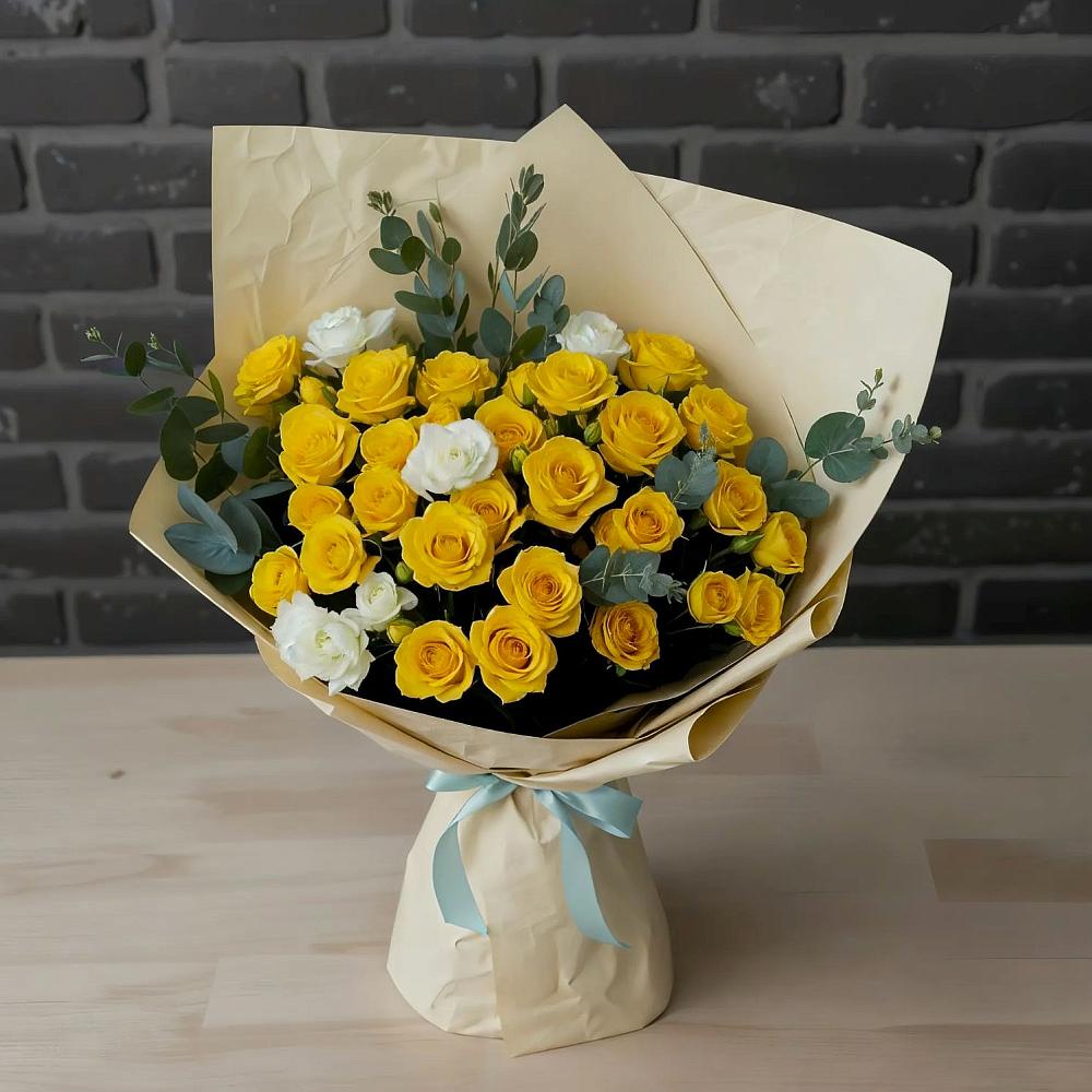 Букет цветов из: Розы в Надыме