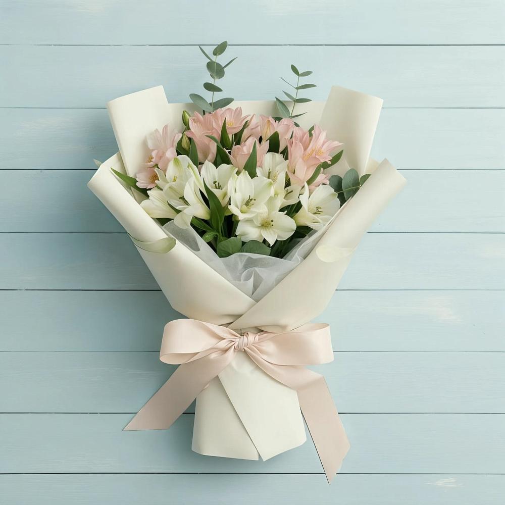 Букет цветов из: Альстромерии в Надыме