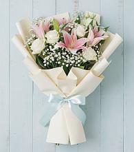 Букет цветов из:  Лилии в Надыме