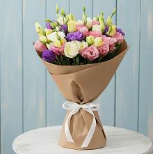 Букет цветов из:  Лизиантусы в Надыме